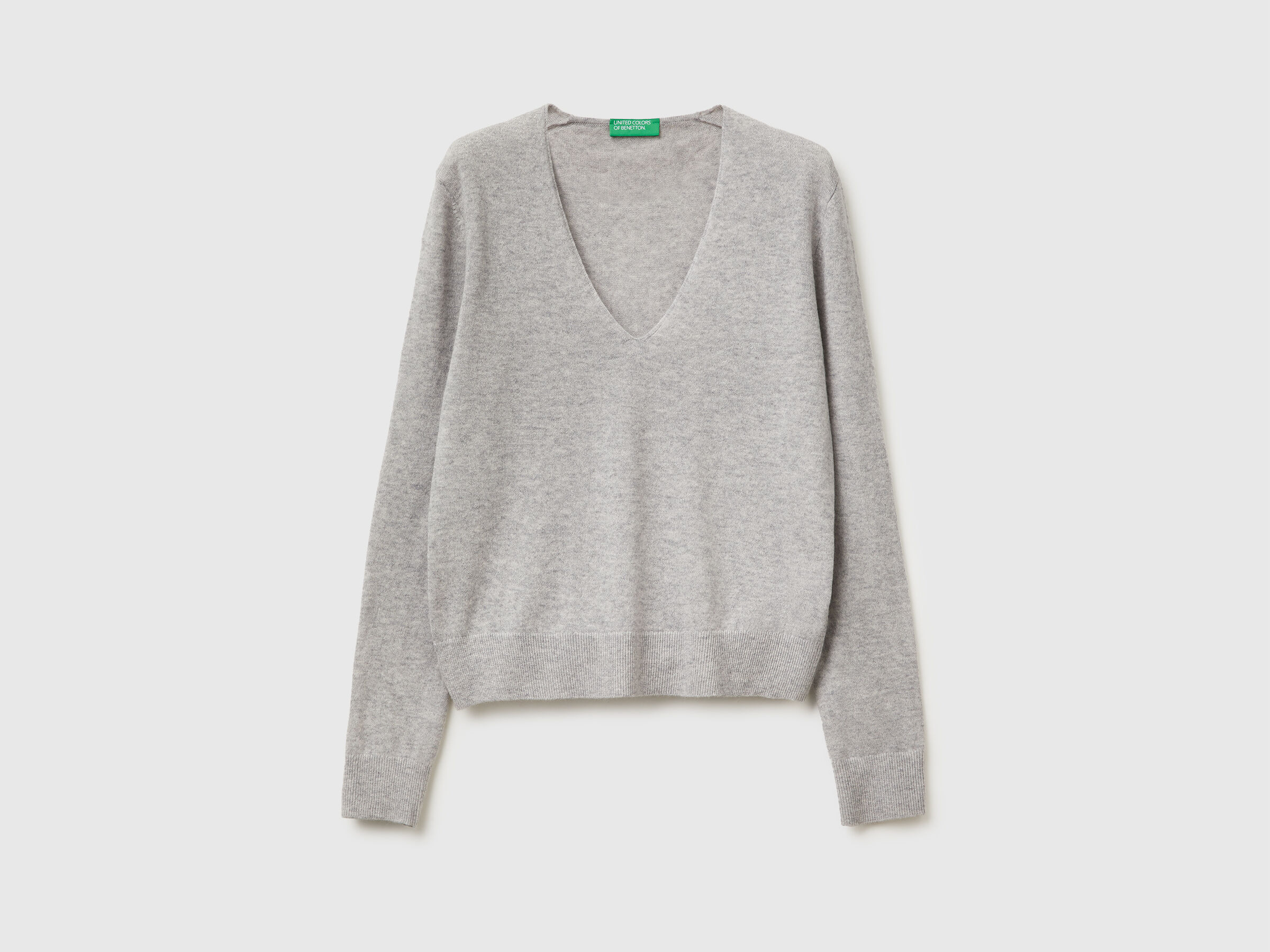 V NECK SWEATER L/S Women image number 4